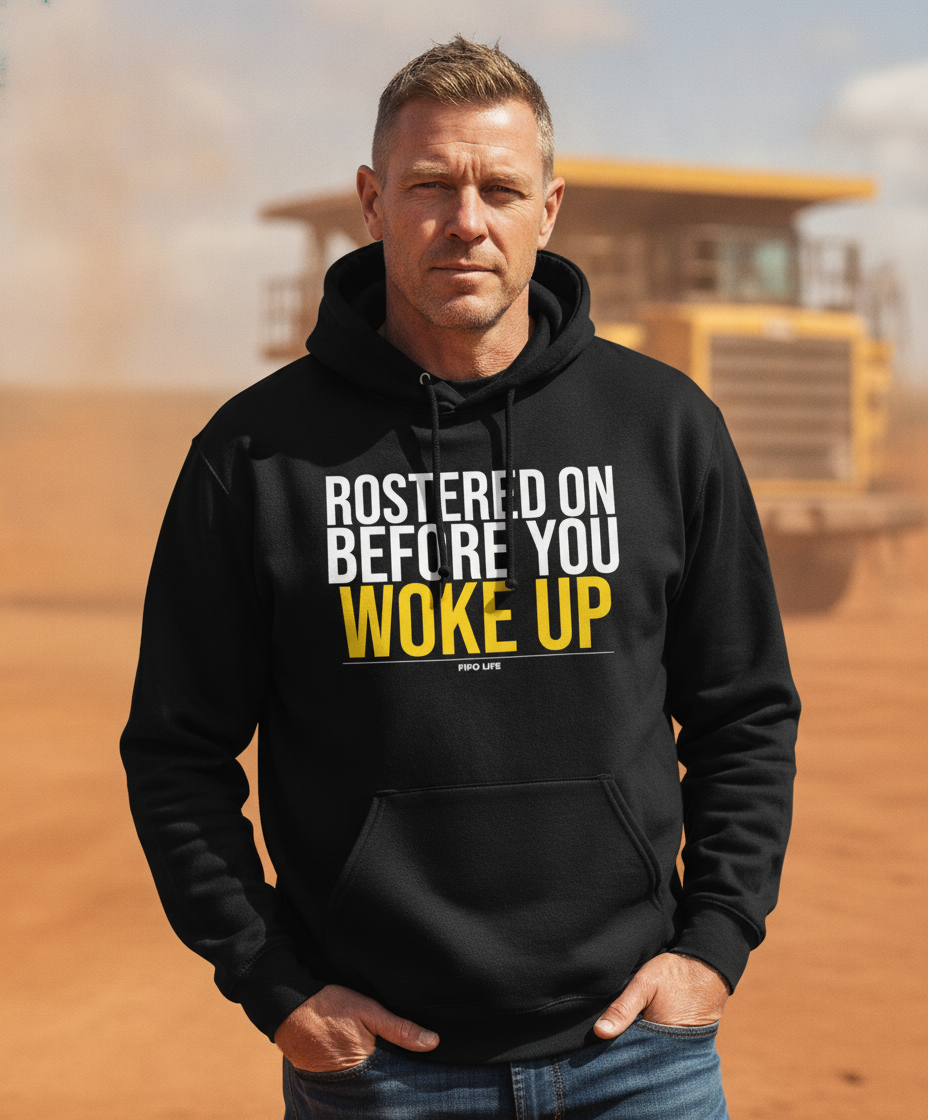 Rostered On Before You Woke Up Hoodie