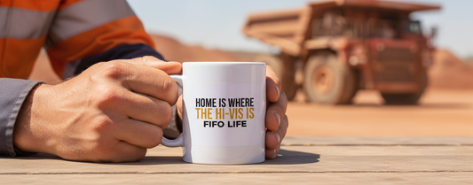 Home Is Where the Hi-Vis Is Mug