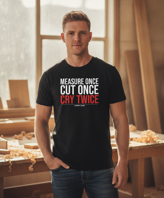 Measure Once, Cry Twice Tee